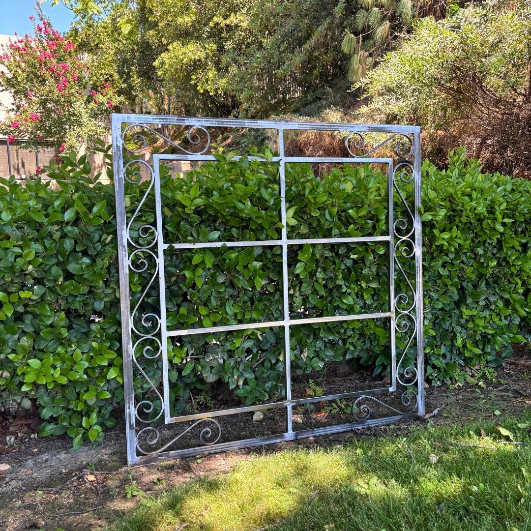 Spanish Scroll Square Wall Trellis