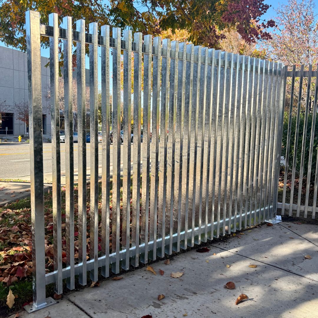 custom metal fence panel