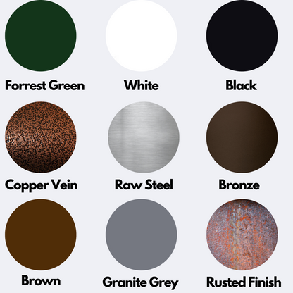 colors for metal finishes