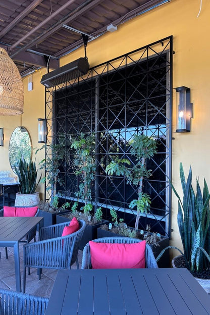 Barn Style Square Plant Trellis Stand Alone
