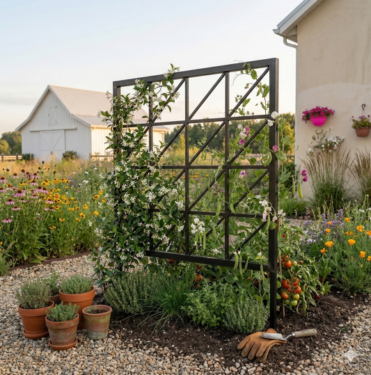 Squared Up Liner Trellis Stand Alone