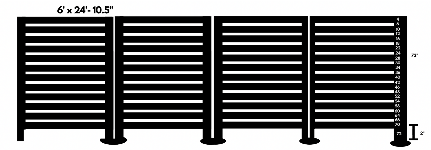 Horizontal Slate Panels For Charlotte