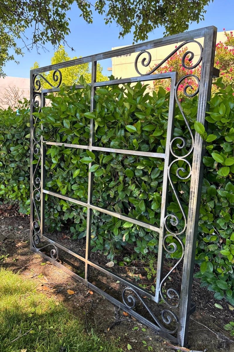 Spanish Scroll Square Wall Trellis