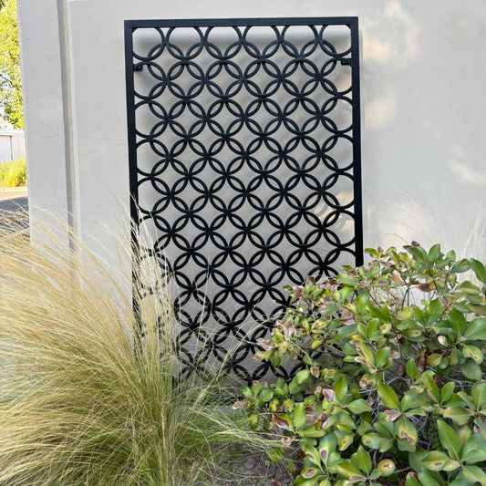 Mosaic Circular Custom Size Trellis - Wall Mounted