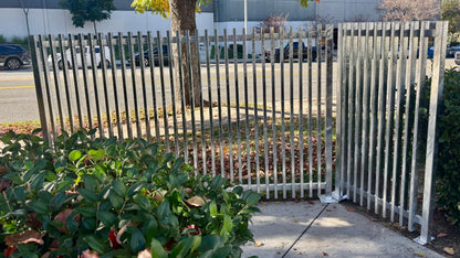 3D Vertical Steel Slate Privacy Panels