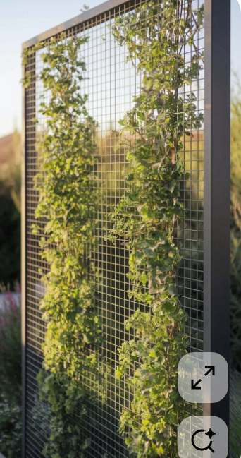 Custom 5"x5" Wire Mesh Trellis