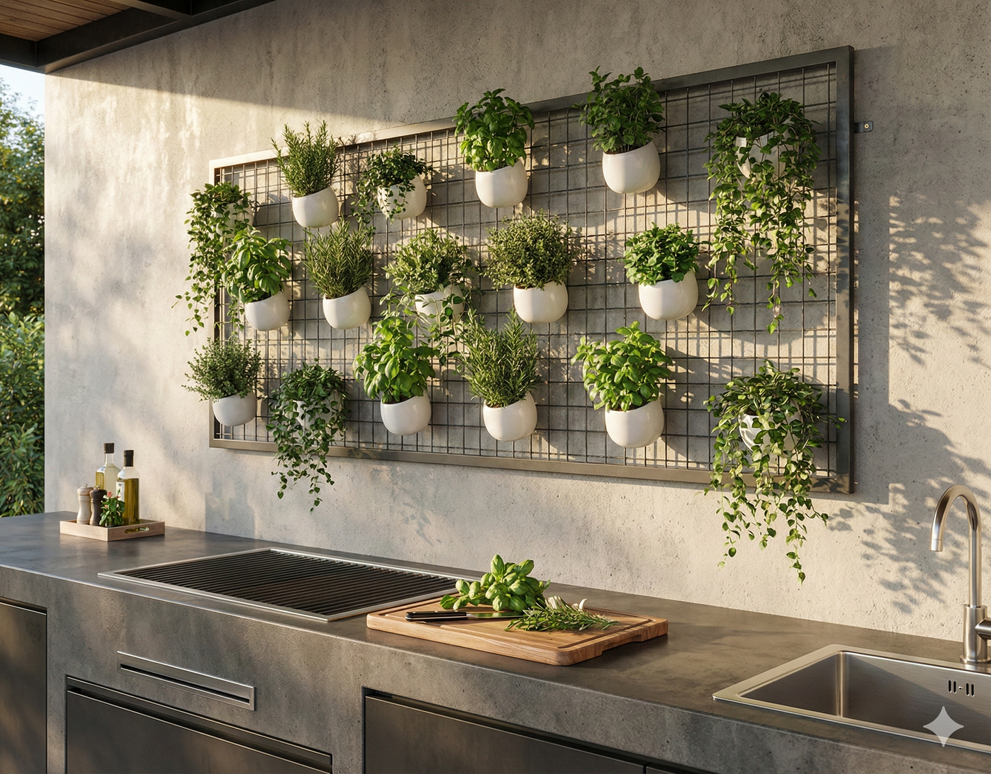 4" Wire Mesh Gridwall Trellis