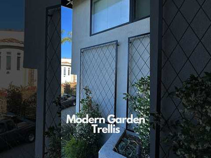 Rhombus Diamond Metal Garden Trellis