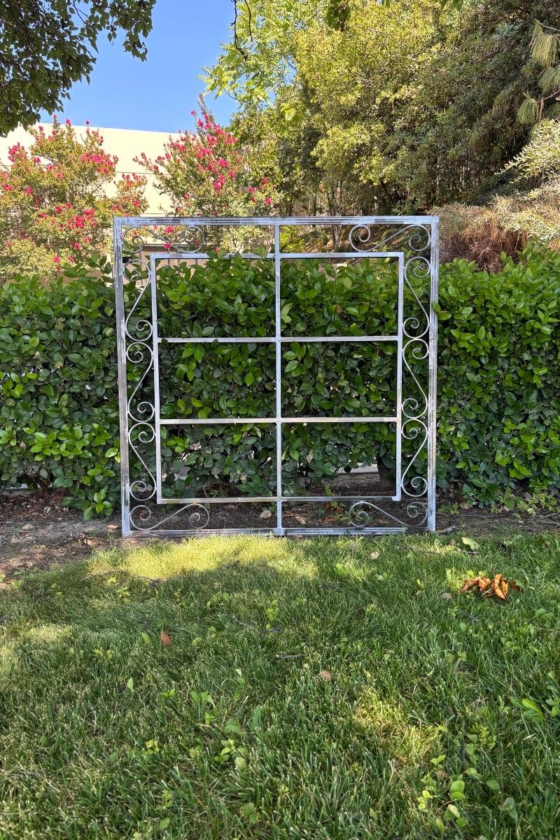 Spanish Scroll Square Wall Trellis