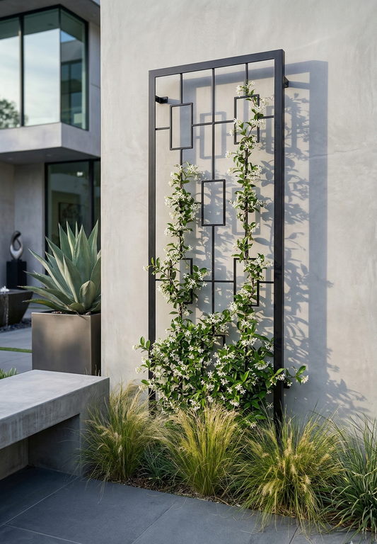 Classic Panacea Freestanding Metal Trellis