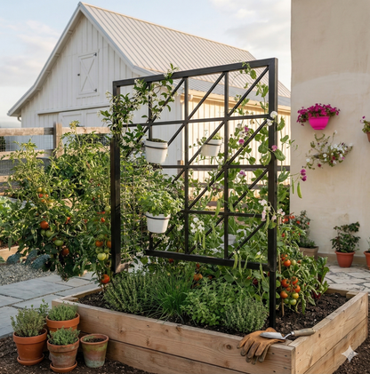 Squared Up Liner Trellis Stand Alone