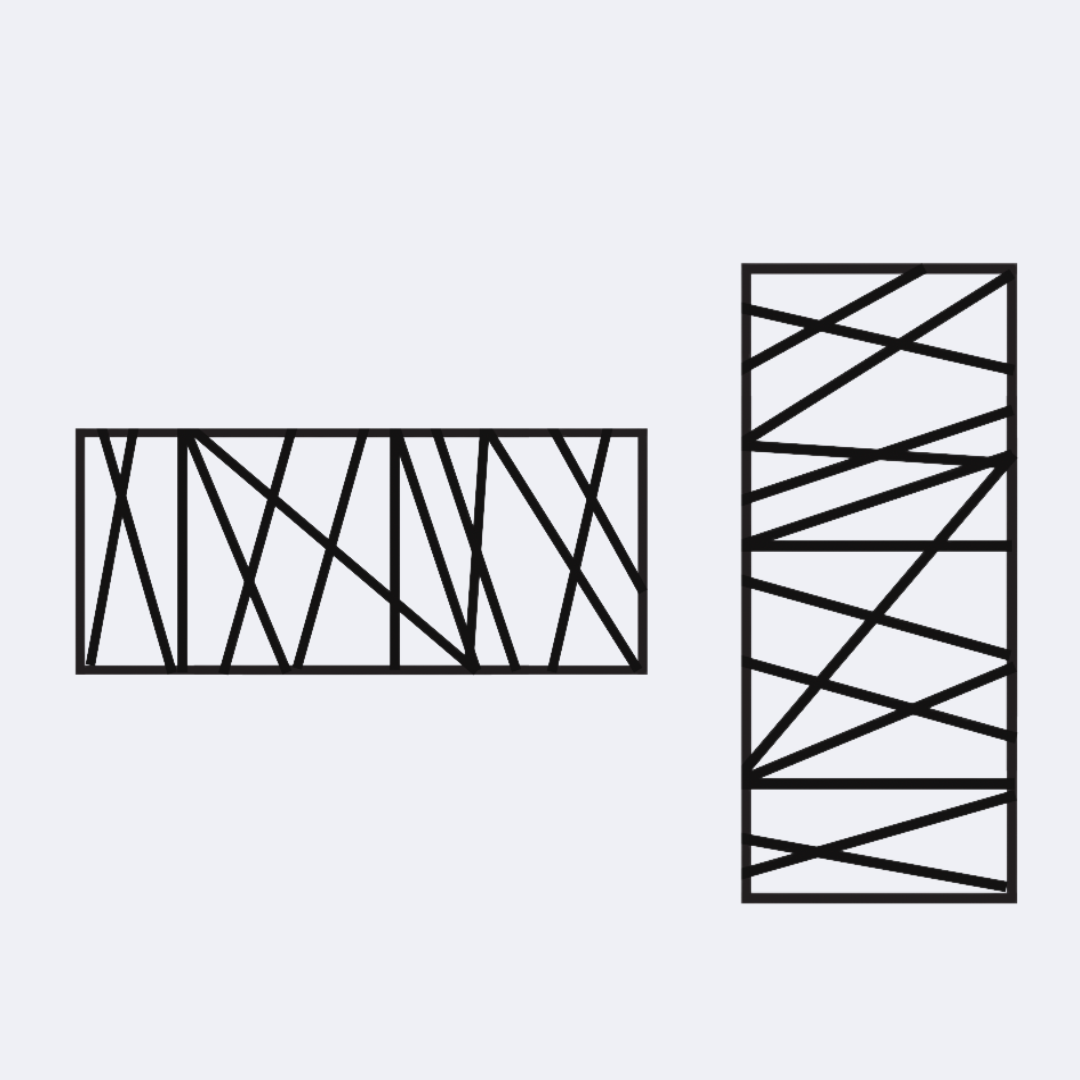modern metal trellis - shop notes