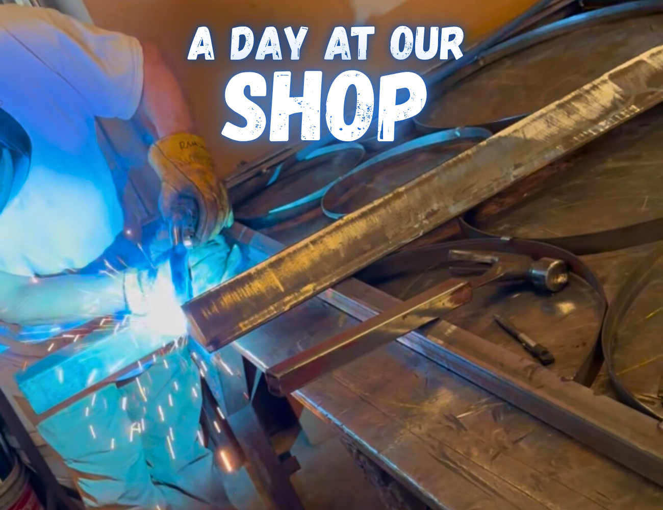 Cargar video: how to make a metal trellis